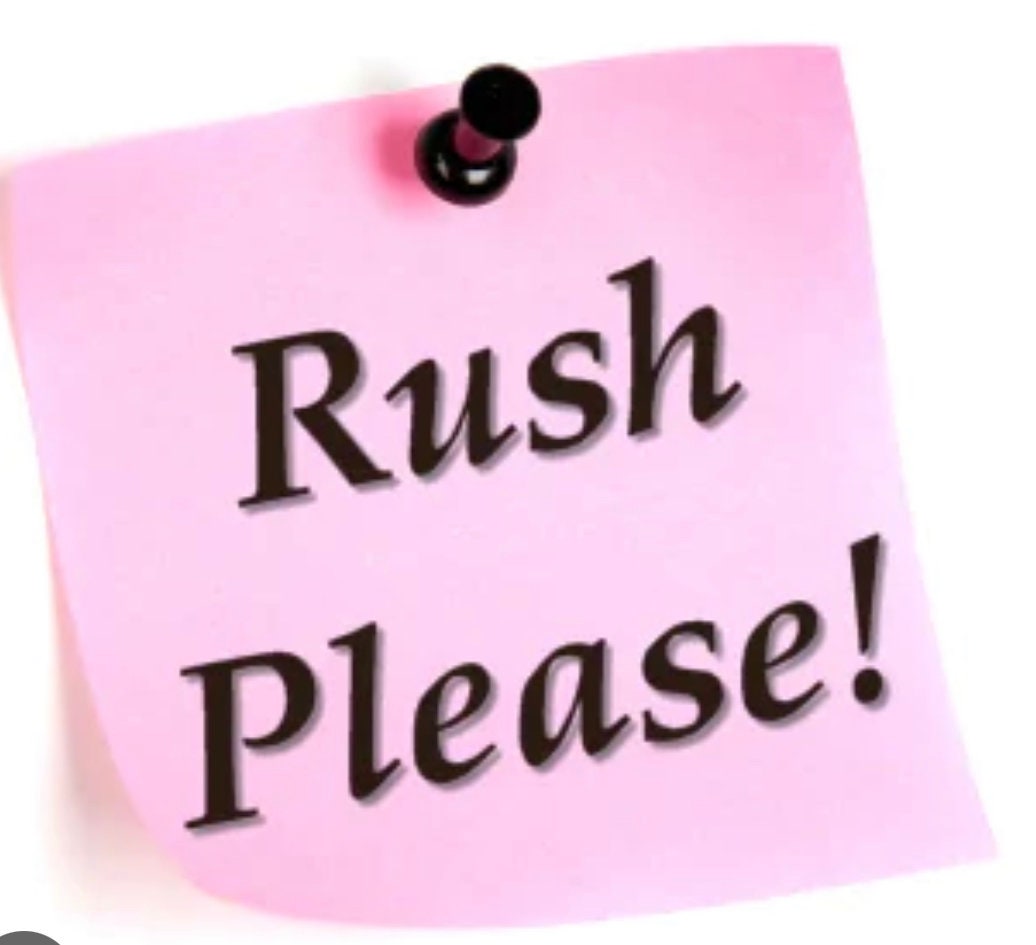 Rush fee