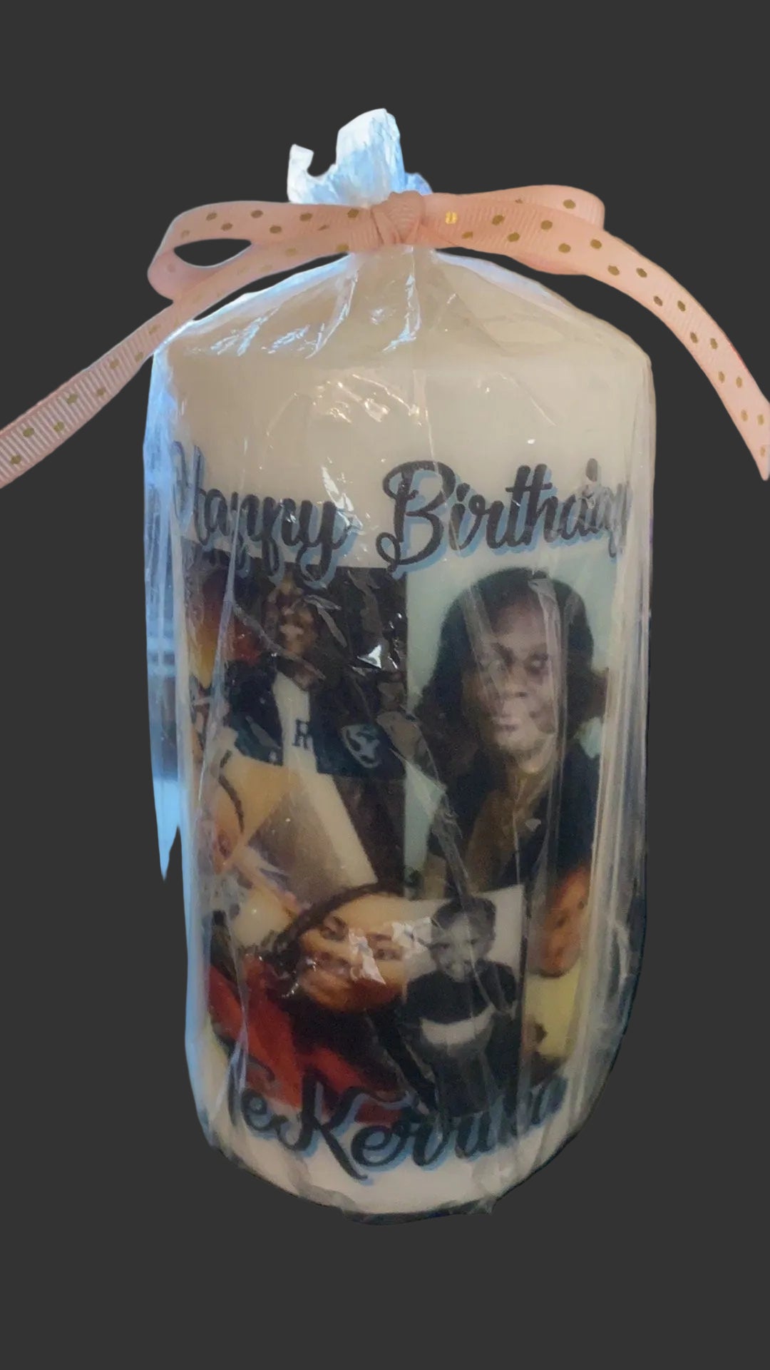 Custom Picture Candles