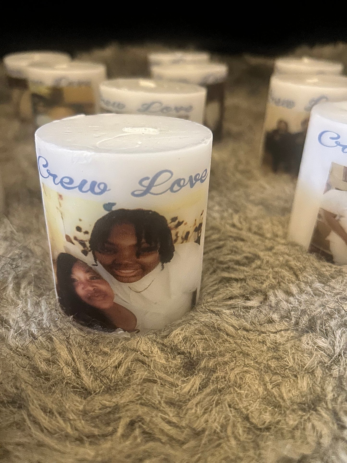 Custom Picture Candles 3in