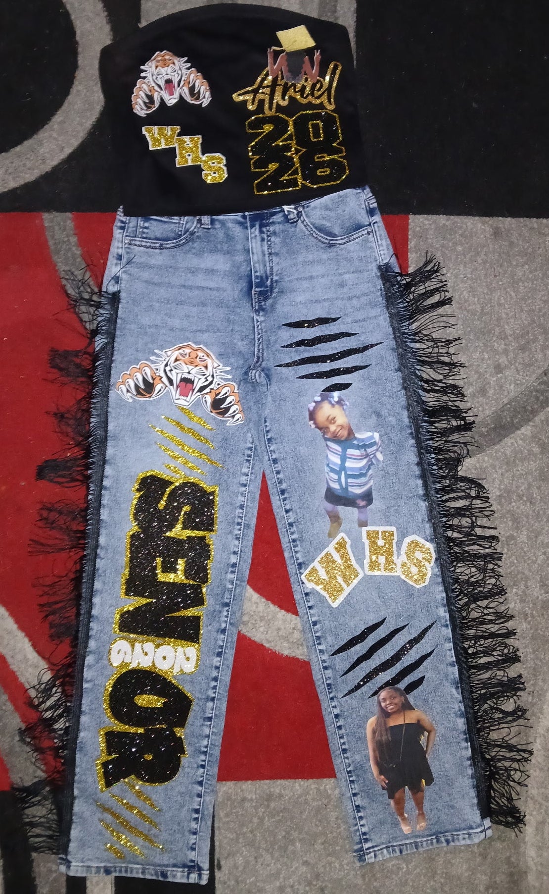 Custom Senior Jean Set