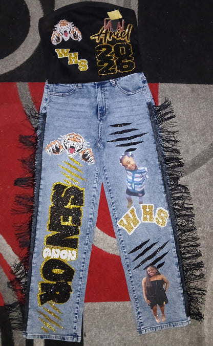 Custom Senior Jean Set
