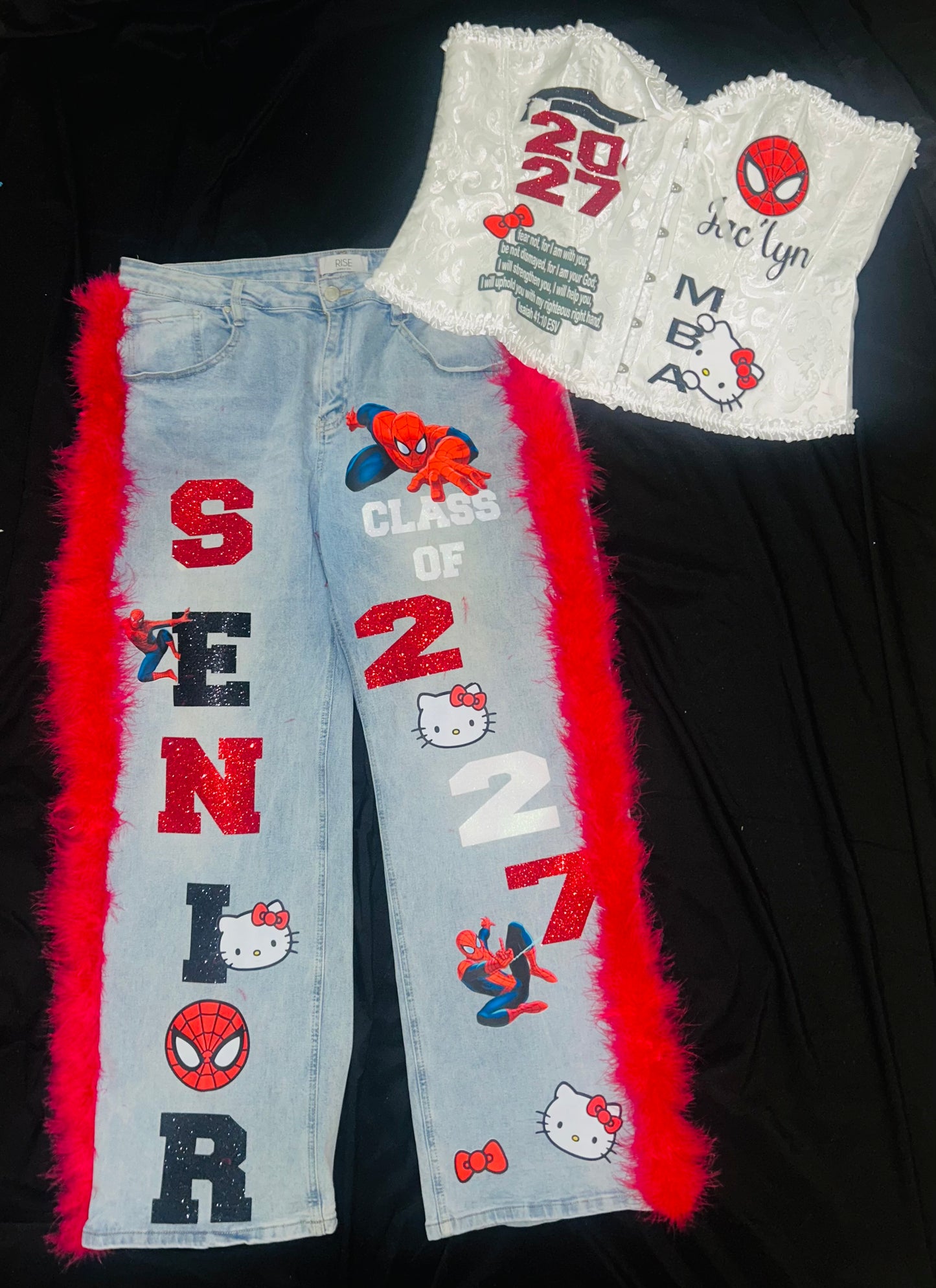 Custom Senior Jean Set