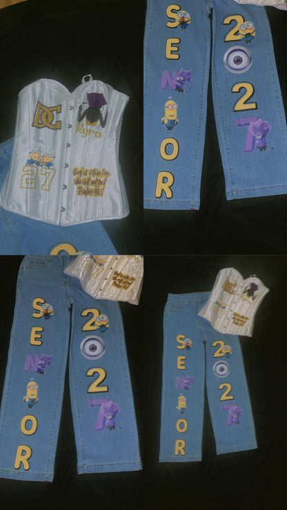 Custom Senior Jean Set