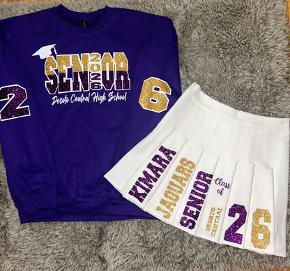 Senior Tennis Skirt Set