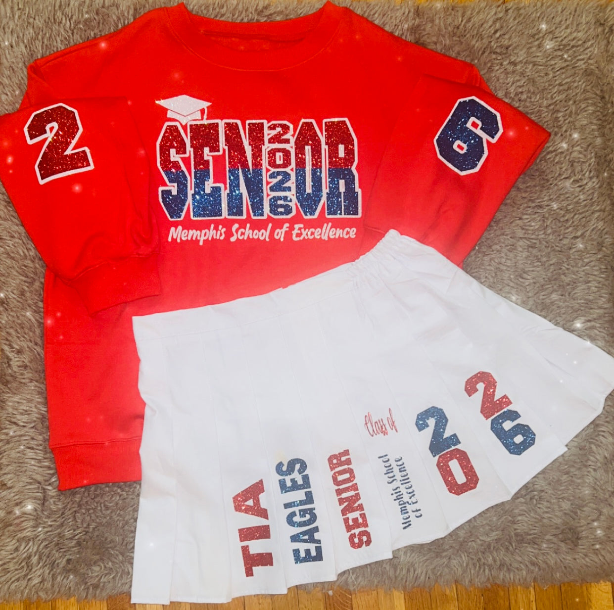 Senior Tennis Skirt Set