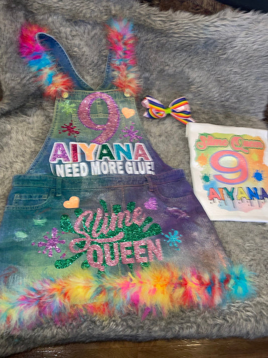 Slime queen skirtall set