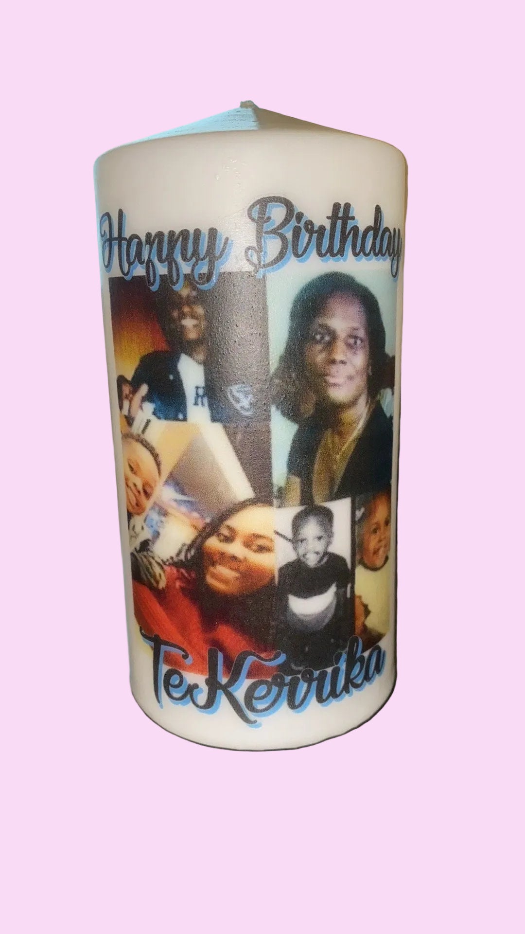 Custom Picture Candles