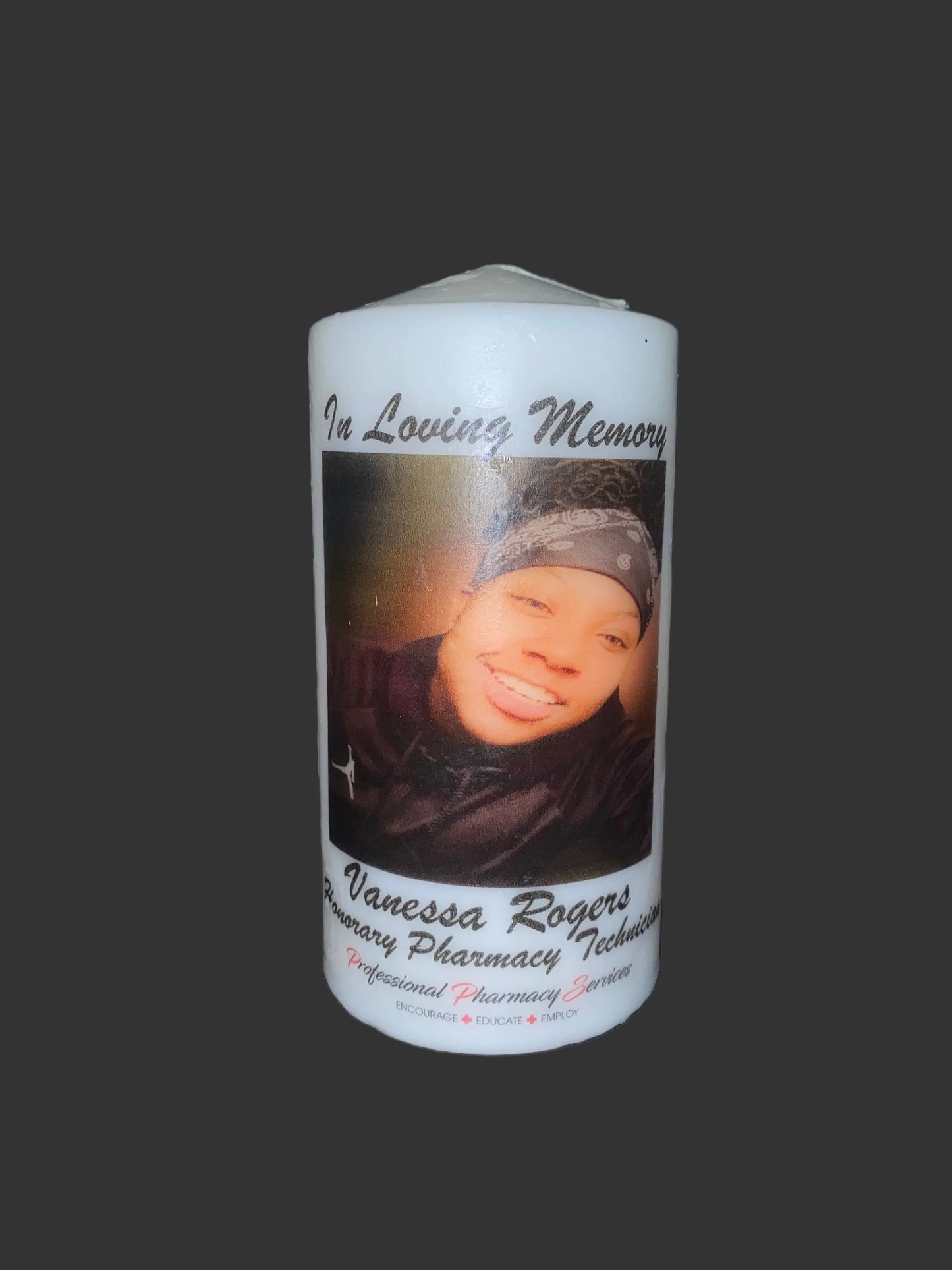 Custom Picture Candles