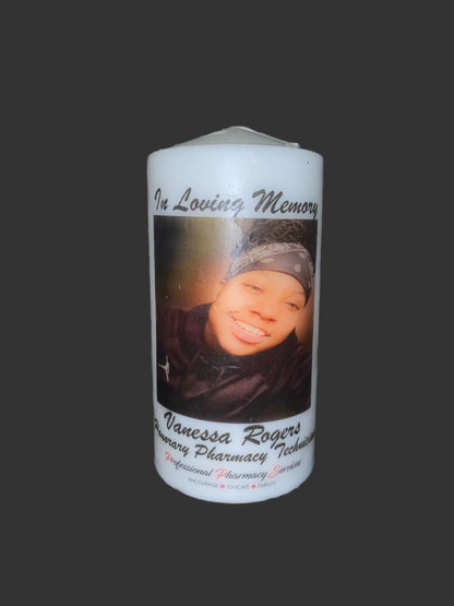 Custom Picture Candles