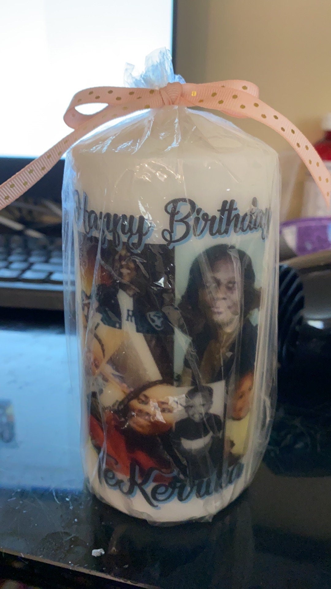 Custom Picture Candles 3in