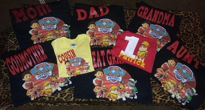 Infant & Toddler Family Support Shirts